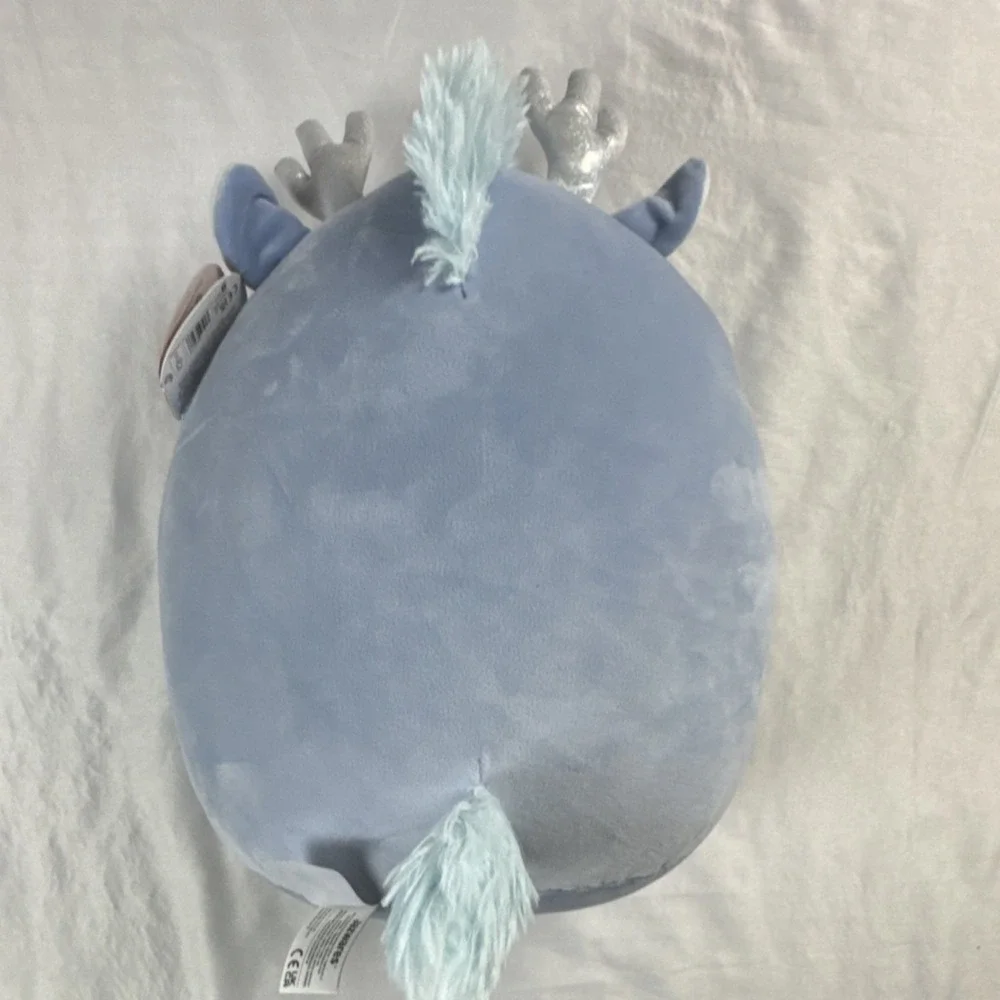 Squishmallows Polaris Blue Reindeer Plush 12 Inch #2947 Holiday Stuffed Animal N